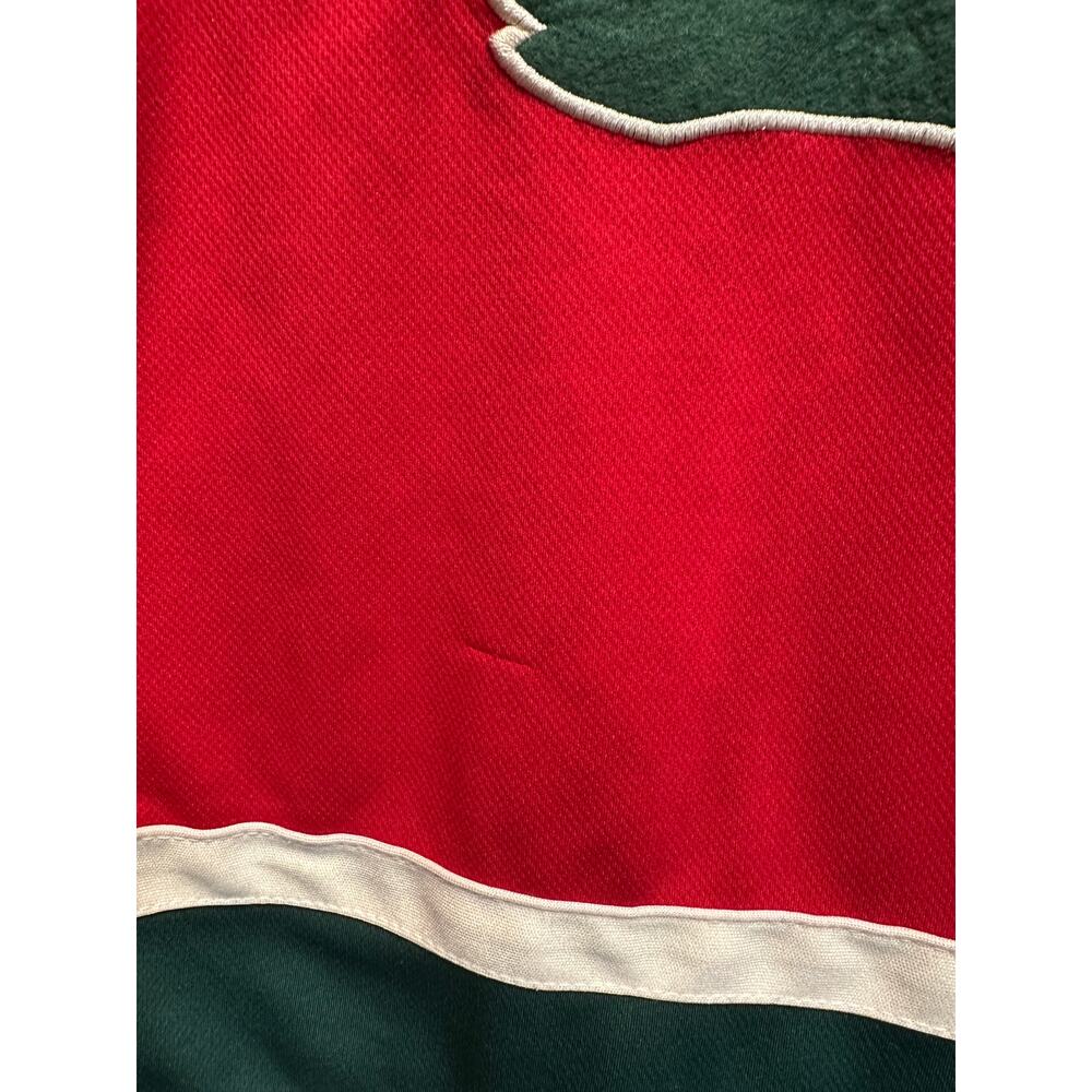 NFL Red and Green V-Neck Sweatshirt - Picture 4 of 11